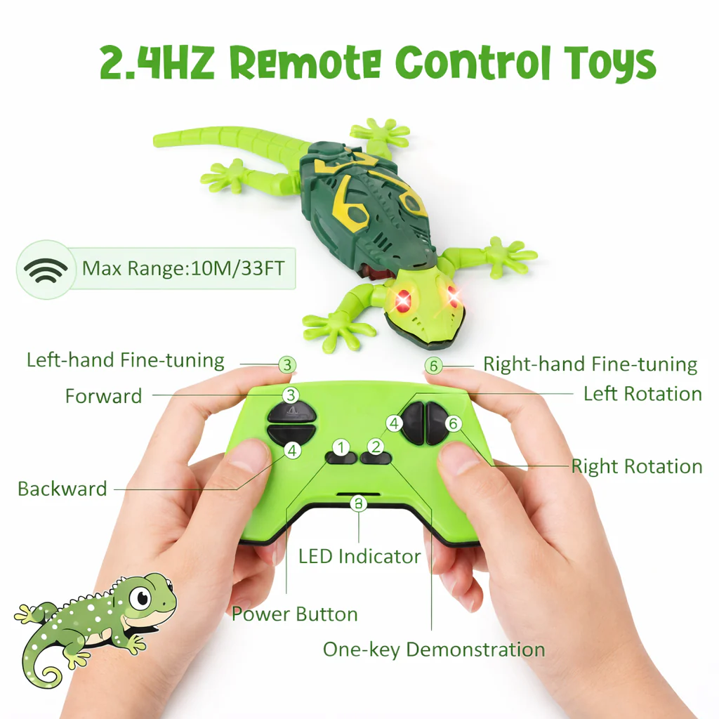 Wall Climbing RC Lizard - Image 3