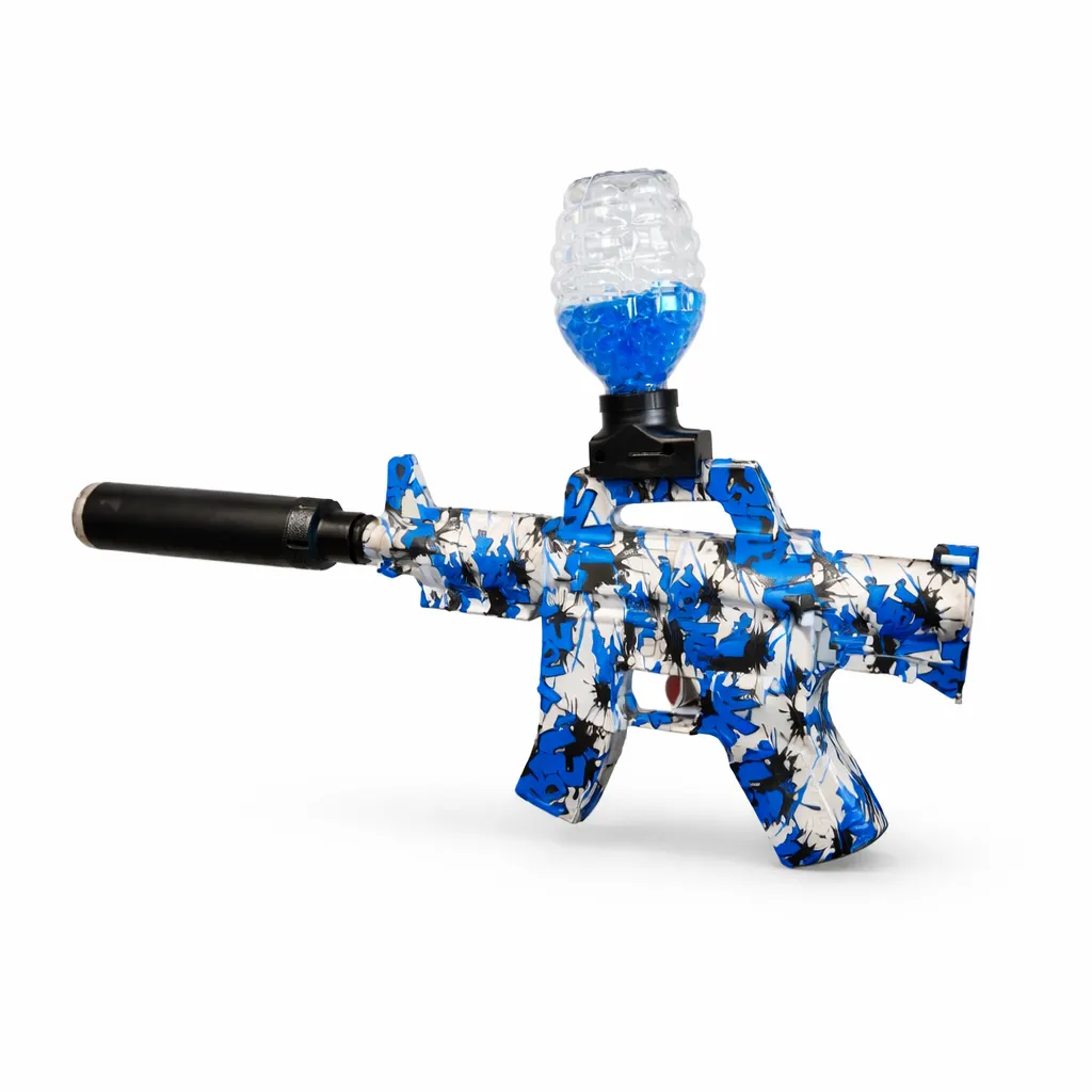 Electric Water Ball Gel Blaster Gun with Silencer & LED Light) - Image 3