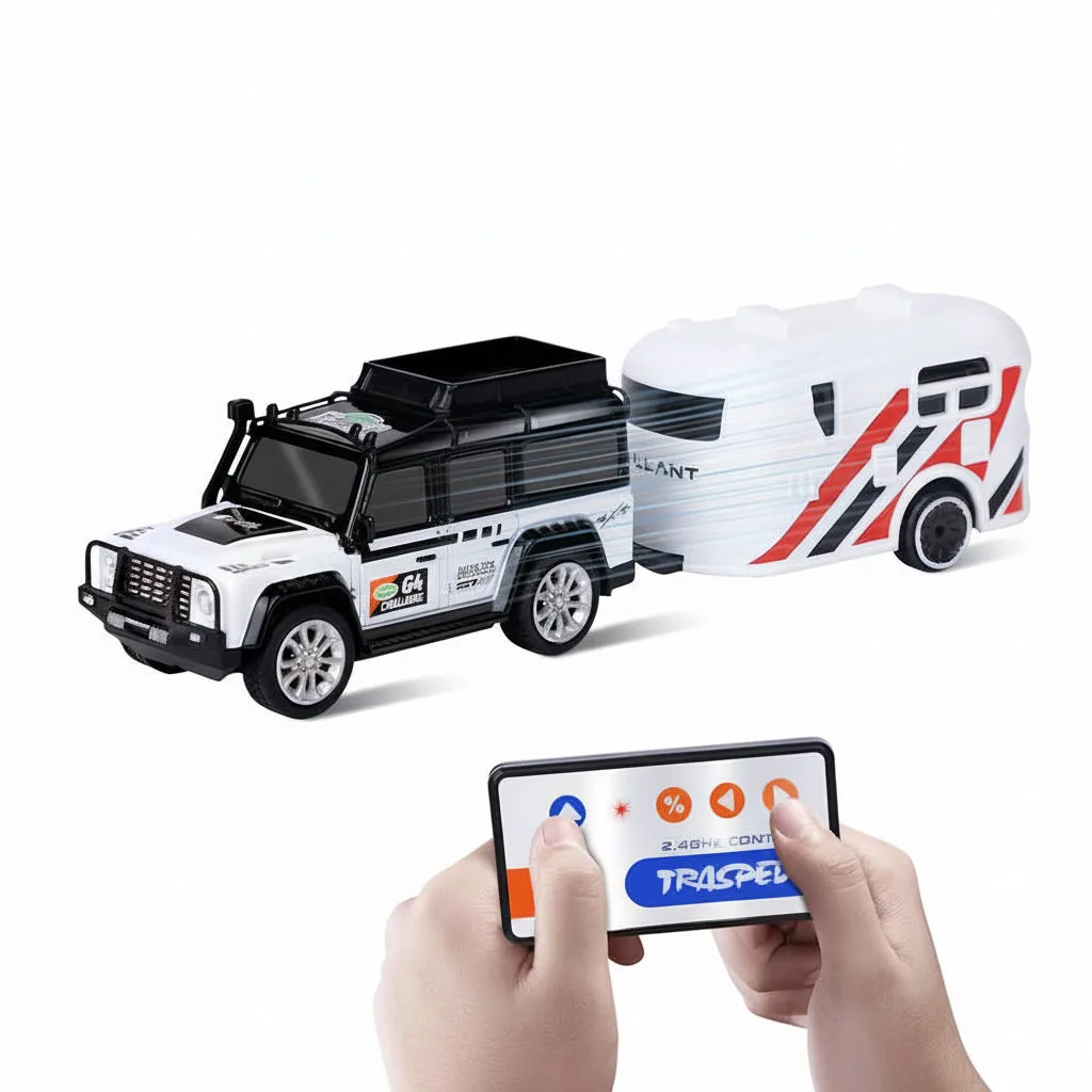 World Smallest Metal RC Car (3x speed)