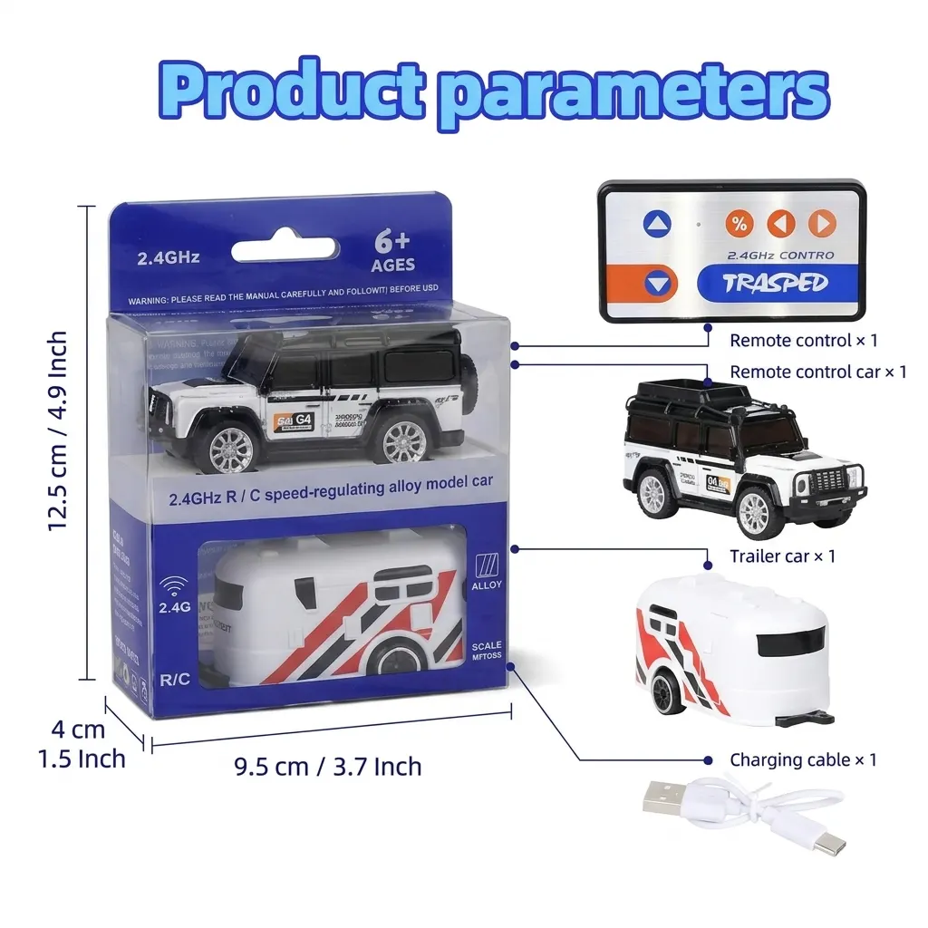 World Smallest Metal RC Car (3x speed) - Image 3