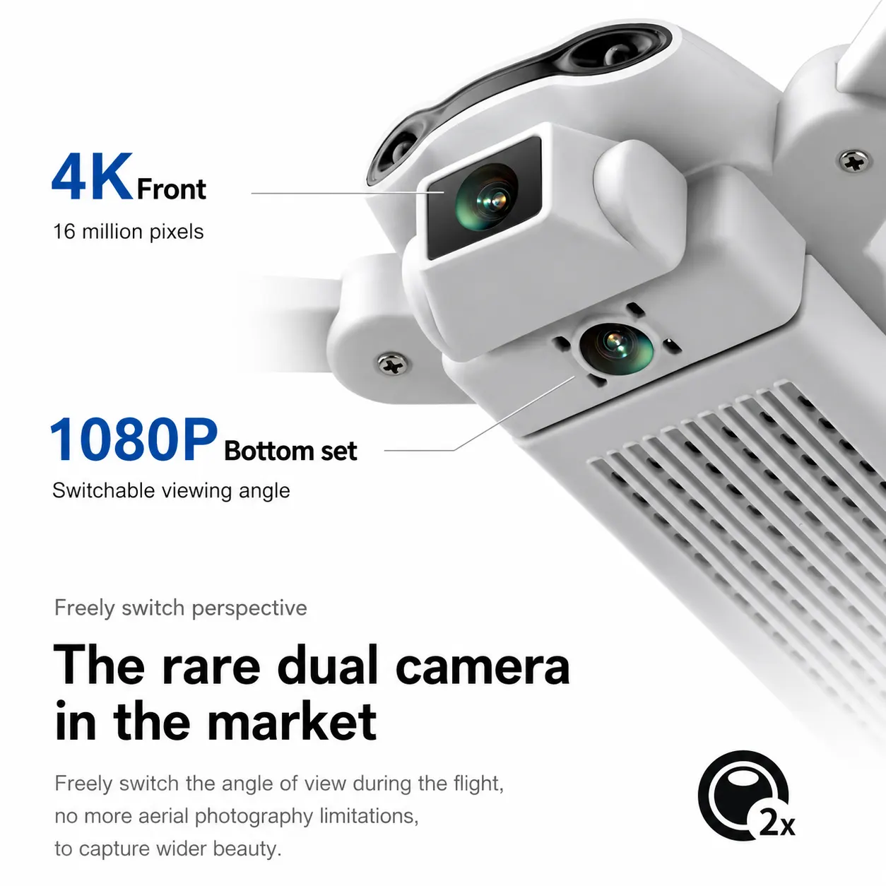 4DRC Mini Nocchi World’s Smallest 4K Camera Drone - Image 7